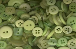 spring green buttons