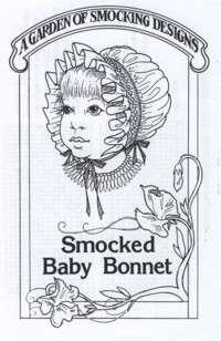 smocked baby bonnet