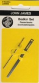 flat tape threader and standard round bodkin