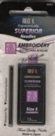 Superior Crewel needles size 6