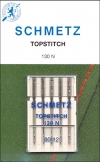 Package of Schmetz Topstitch needles