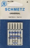 package of universal needles by Schmetz