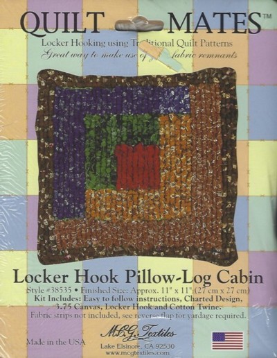 locker hook log cabin kit