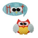 Sweet Stuff Owls Babyville Boutique Diaper Pins for Cloth Diapers and  Crafts 2 per Package 