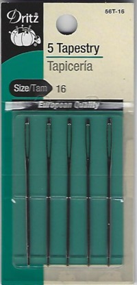 Dritz Tapestry Needles size 16