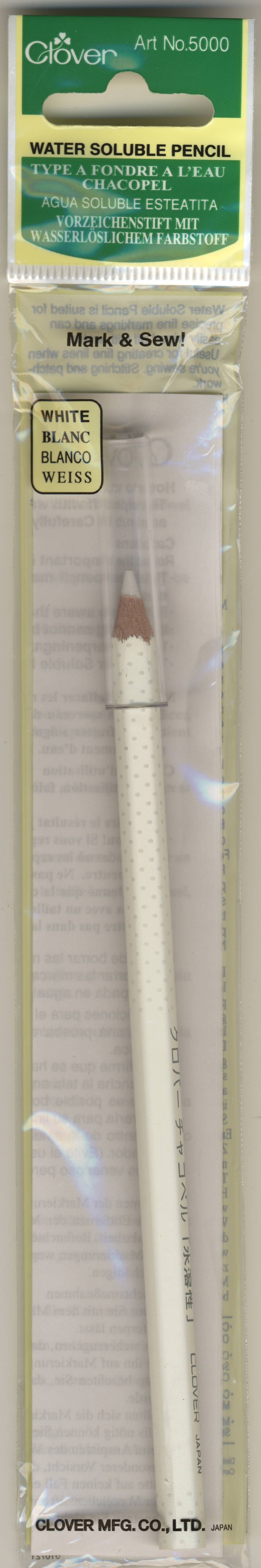 Water Soluble Pencil (White)