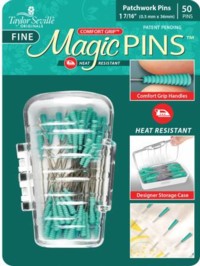 Magic Patchwork Pins vs. Magic Silk Pins 