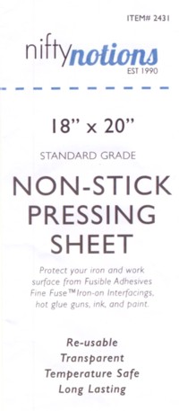 pressing sheet